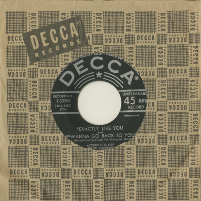 Exactly Like You / You Can't Run Away From It (1956)