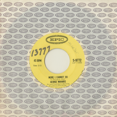 More I Cannot Do / Where Does Happiness Go (1965)