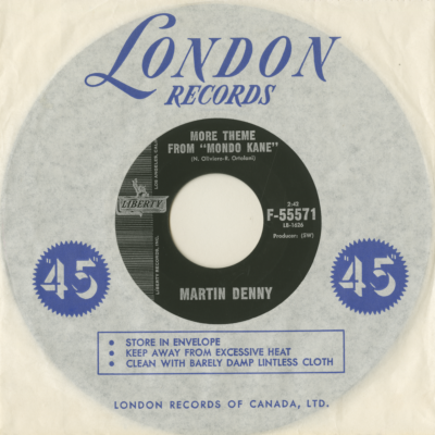 More Theme From The Mondo Kane / Little Boat (1963)