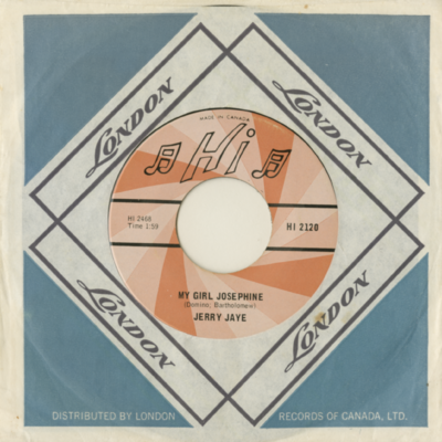 My Girl Josephine / Five Miles From Home (1967)