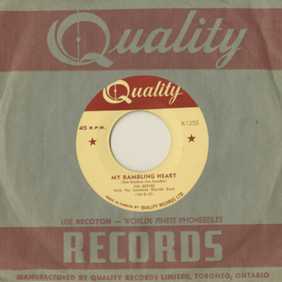 My Rambling Heart / Beatin' On The Ding Dong (1954)