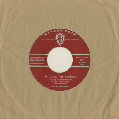 My Son The Vampire / I Can't Dance