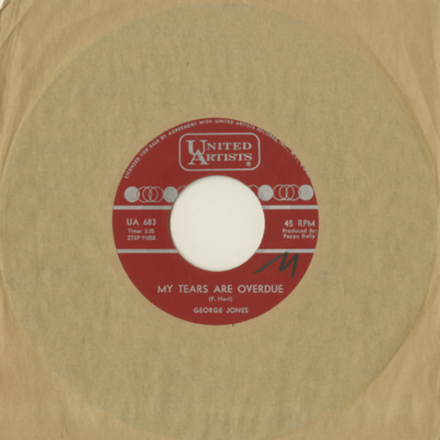My Tears Are Overdue / Your Heart Turned Left And I Was On The Right (1964)