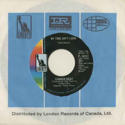 My Time Ain't Long / Wooly Bully (1971)