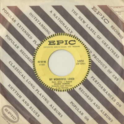 My Wonderful Lover / Hoopla (1957)