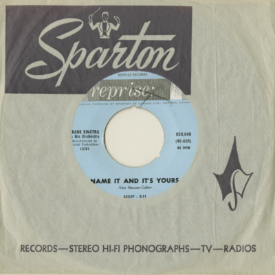 Name It And It's Yours / Pocketful Of Miracles (1961)