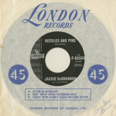 Needles And Pins / Did He Call Today Mama? (1963)