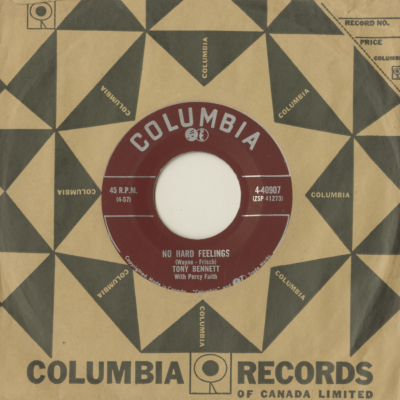 No Hard Feelings / One For My baby (1957)