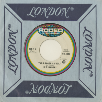 No Longer A Fool / Why Didn't I Hear It From You (1971)