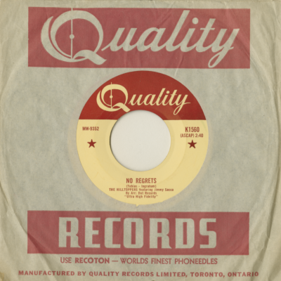 No Regrets / Until You're Mine (1956)