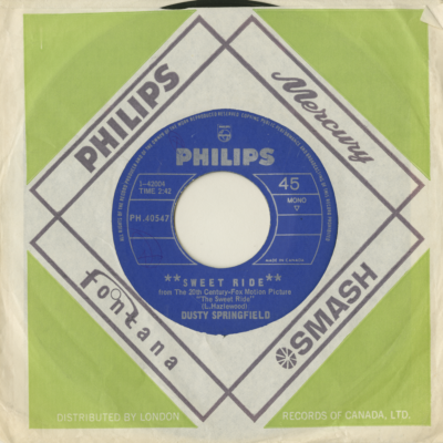 No Stranger Am I / Sweet Ride (1968)