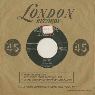 Now Baby Now / Tall Boy (1956)