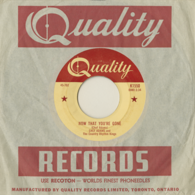 Now That You're Gone / Marilyn Has Done It Again (1956)