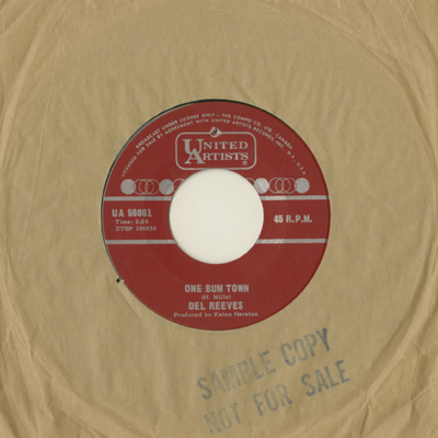One Bum Town / Dead And Gone (1966)
