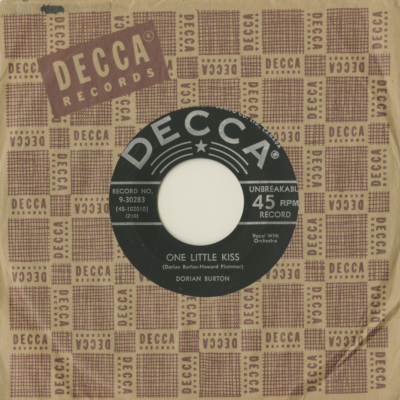 One Little Kiss / I Want You (1957)