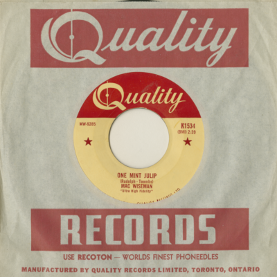 One Mint Julip / I'm Waiting For Ships (1956)