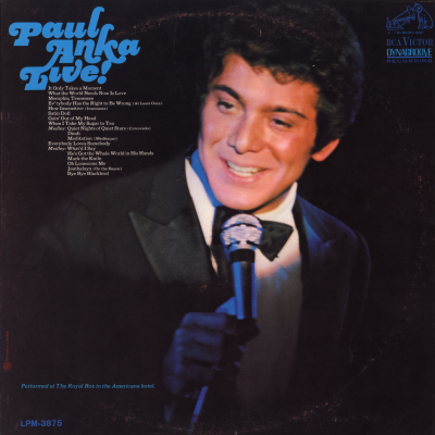 Paul Anka Alive