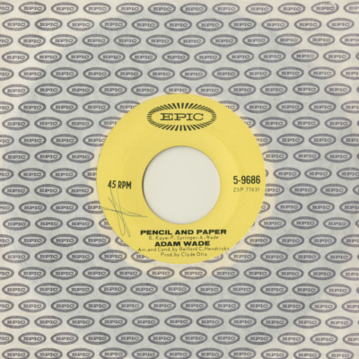Pencil And Paper / When April Smiles At Me (1964)