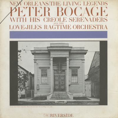 Peter Bocage With His Creole Serenaders (1961)