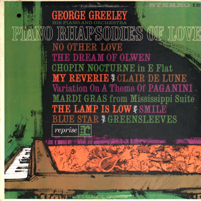Piano Rhapsodies Of Love (1963)