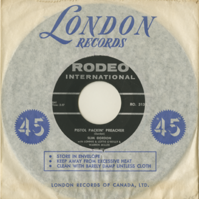 Pistol Packin' Preacher / I'm Wasting My Time (1962)