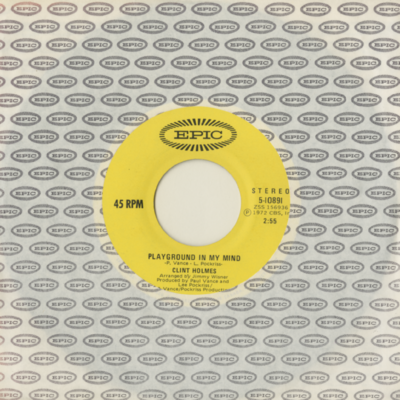 Playground In My Mind / There's No Future In My Future (1972)