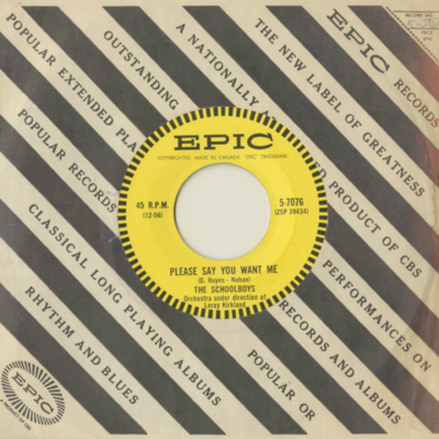 Please Say You Want Me / Shirley (1956)
