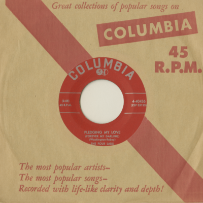Pledging My Love / I've Been Thinking (1955)