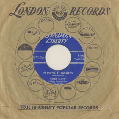 Pocketful Of Rainbows / That Dream Could Never Be (1961)