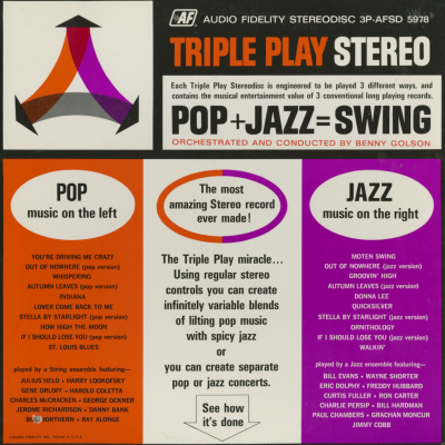 Pop + Jazz = Swing (1962)