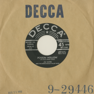 Possum Hollow / The Things I Love About You (1955)