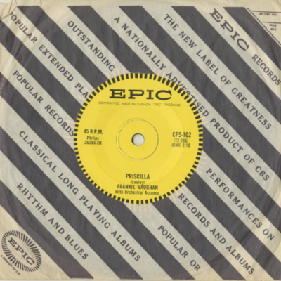 Priscilla / Garden Of Eden (1957)