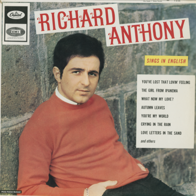 Richard Anthony Sings In English