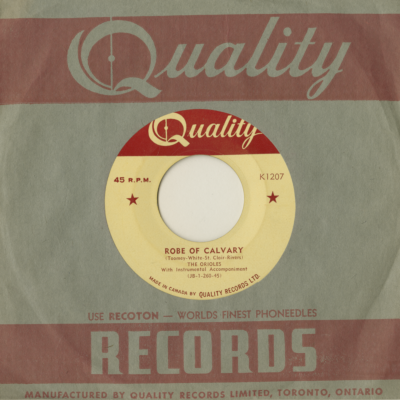 Robe Of Calvary / There's No One But You (1954)