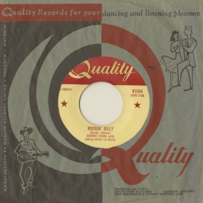 Rockin' Billy / Drivin' Me Out Of My Mind (1958)