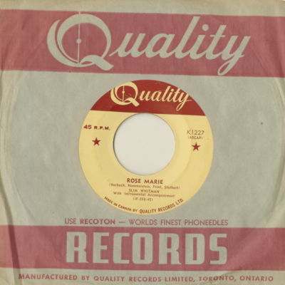 Rose Marie / We Stood At The Alter (1954)