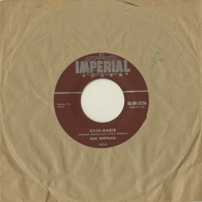 Rose-Marie / We Stood At The Alter (1954)
