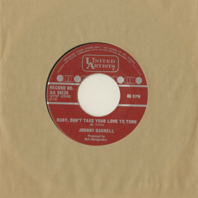Ruby Don't Take Your Love To Town / The Little Things I Love (1967)
