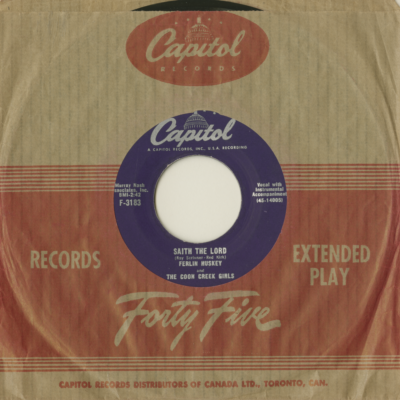 Saith The Lord / Don't Blame The Children (1955)