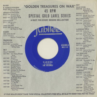 Sandra / Teenage Paradise (1963)