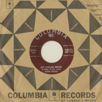 Sands Of Gold / Just A'Walkin' Around (1957)