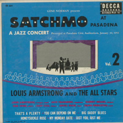 Satchmo At Pasadena Vol 2 (1954)