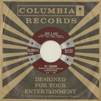 Save A Kiss / Penny Serenade (1959)
