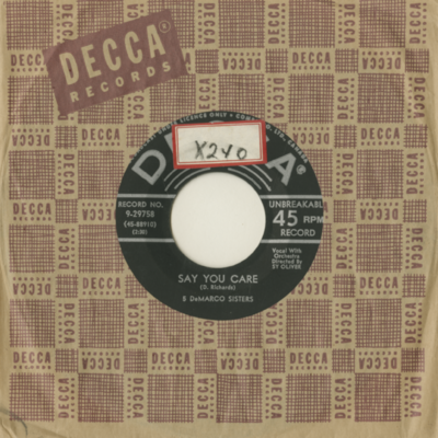 Say You Care / Romance Me (1955)