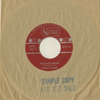 Seasaw Of Dreams / No Regrets (1965)