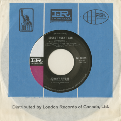 Secret Agent Man / You Dig (1966)