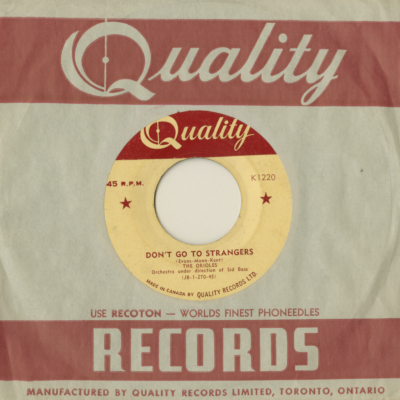 Secret Love / Don't Go To Strangers (1954)