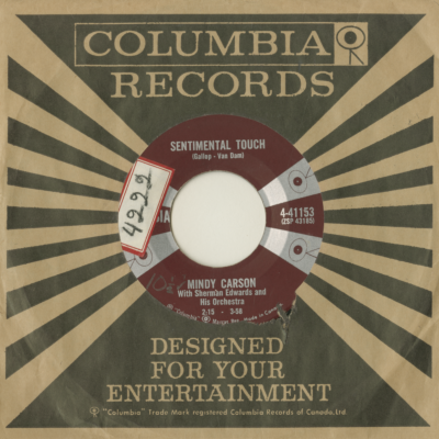 Sentimental Touch / I Was Born (1958)