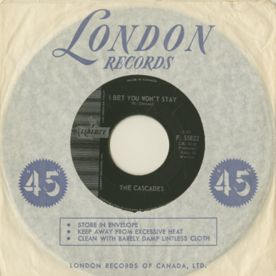She'll Love Again / I Bet You Won't Stay (1965)