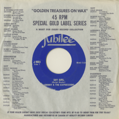Shy Girl / Now That You're Mine (1964)